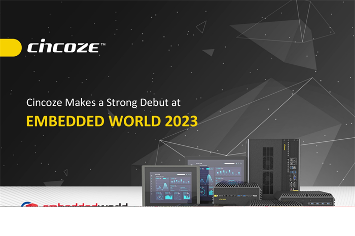 Cincoze德承強(qiáng)勢(shì)登場(chǎng)Embedded World 2023
