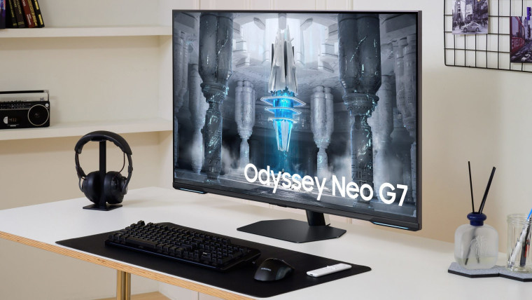 三星 Odyssey Neo G7 顯示器在美國上市：43 英寸 144Hz 屏幕，售價 999.99 美元