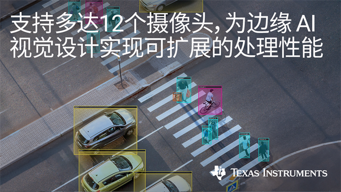 德州儀器推出六款基于 Arm Cortex 的視覺處理器