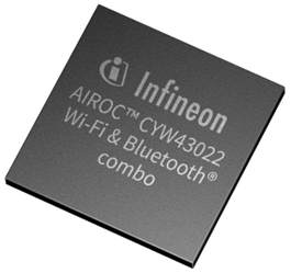 英飛凌推出AIROC? CYW43022 Wi-Fi 5和藍牙二合一產品