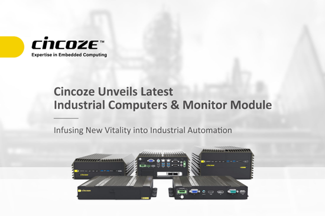 Cincoze德承發(fā)表全新工業(yè)電腦及顯示器產(chǎn)品,為工控領(lǐng)域增添生力軍
