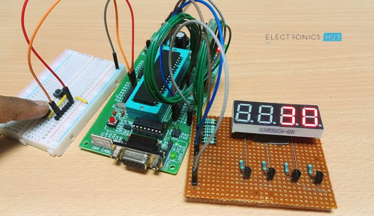 2 位數上/下計數器電路