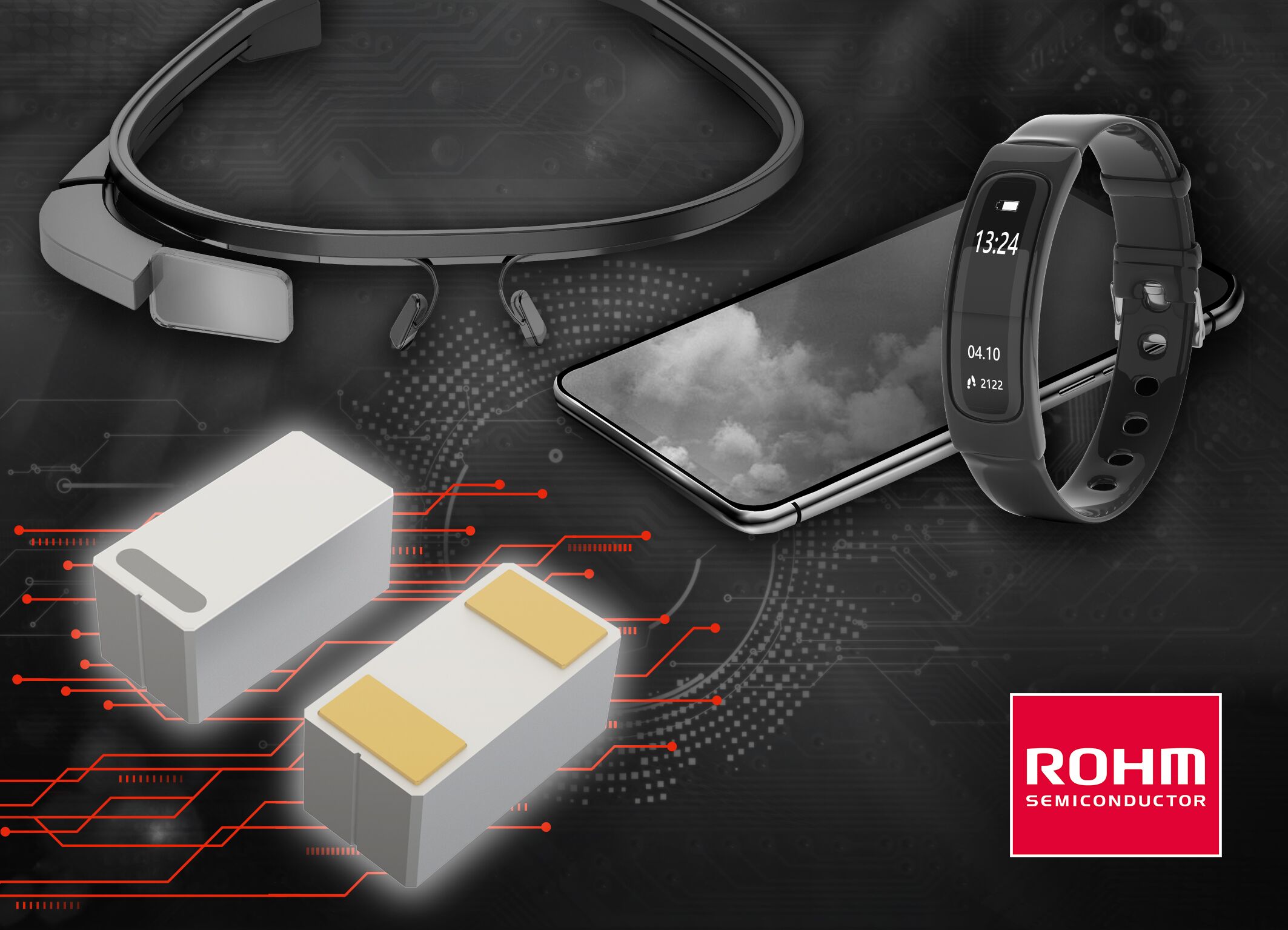 ROHM首次推出硅電容器“BTD1RVFL系列”