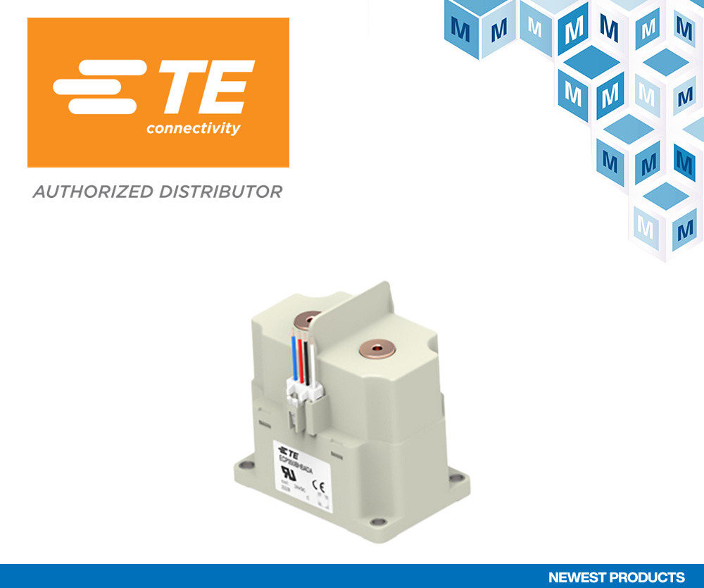 貿(mào)澤開售TE Connectivity ECPx50B高壓接觸器