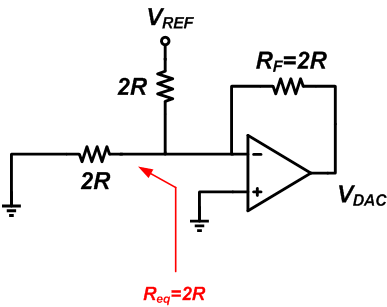 電壓模式R-2R DAC的工作原理和特性 電壓模式R-2R DAC的工作原理和特性