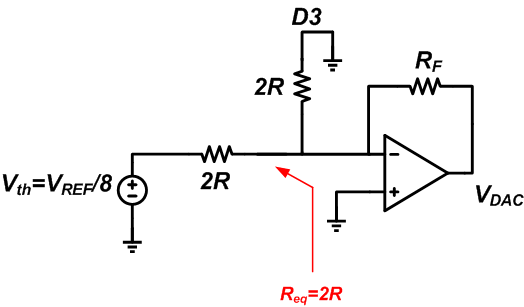 電壓模式R-2R DAC的工作原理和特性 電壓模式R-2R DAC的工作原理和特性