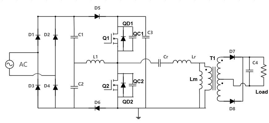 具備高功率因數(shù)性能的單級(jí)AC-DC拓?fù)浣Y(jié)構(gòu)