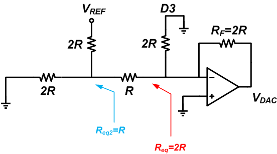 電壓模式R-2R DAC的工作原理和特性 電壓模式R-2R DAC的工作原理和特性