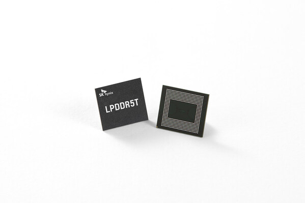 SK海力士全球最高速LPDDR5T移動DRAM與高通完成性能驗證 